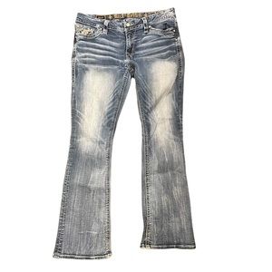 Rock Revival embellished Fleur-de-lis Jeans